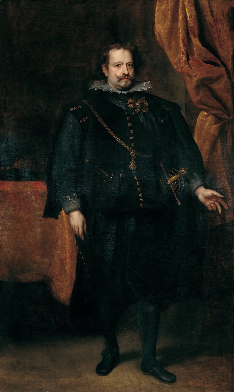 Diego de Mexía, Leganés Marki by Anthony van Dyck