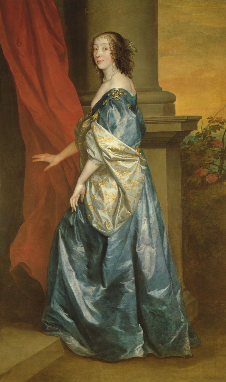 Lucy Percy, Carlisle Kontesi (1599-1660) c.1637 by Anthony van Dyck