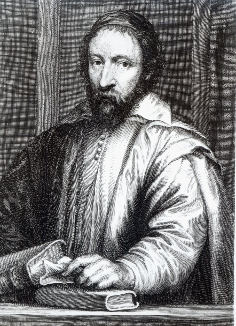Martin van den Enden tarafından oyulmuş Nicolas Claude Fabri de Peiresc by Anthony van Dyck