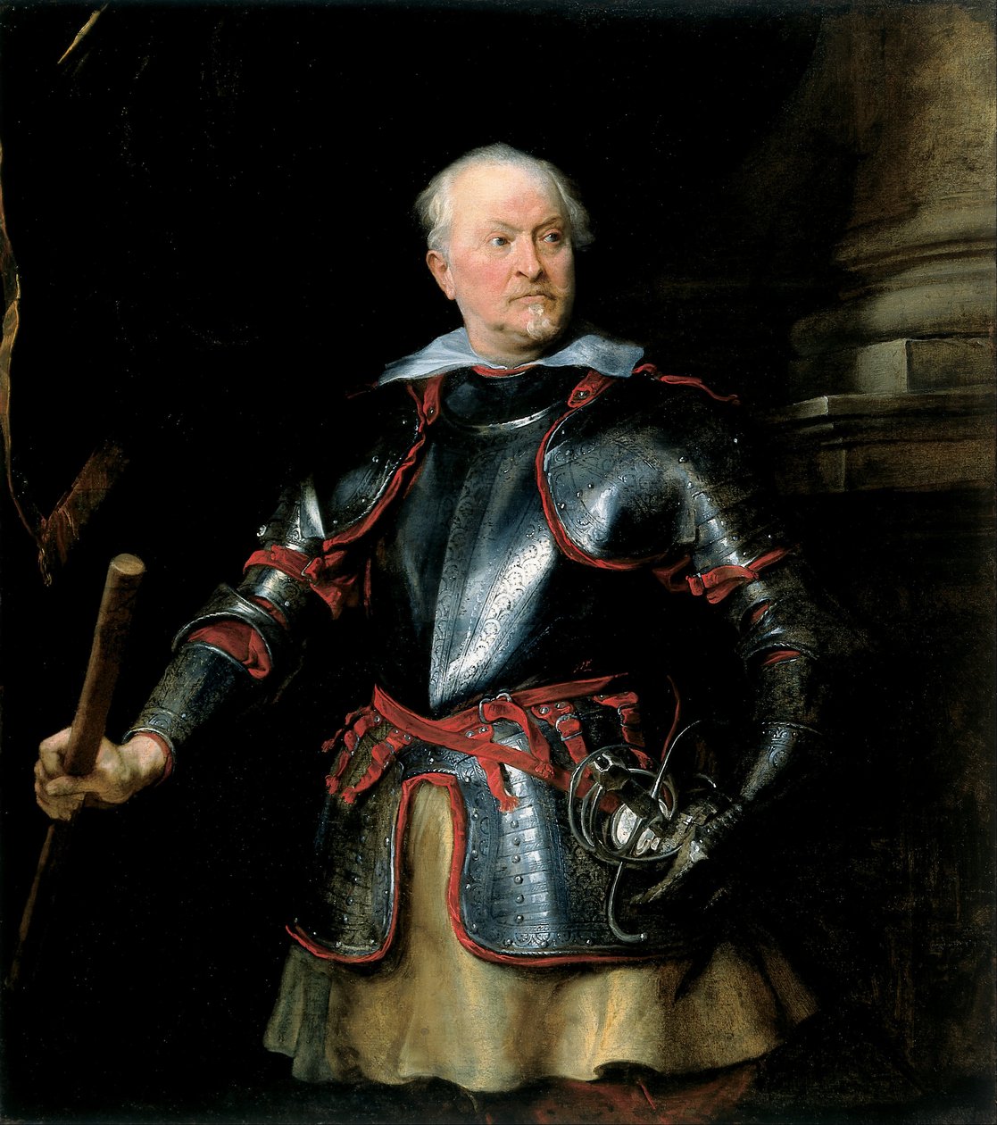 Zırhlı Bir Adamın Portresi by Anthony van Dyck