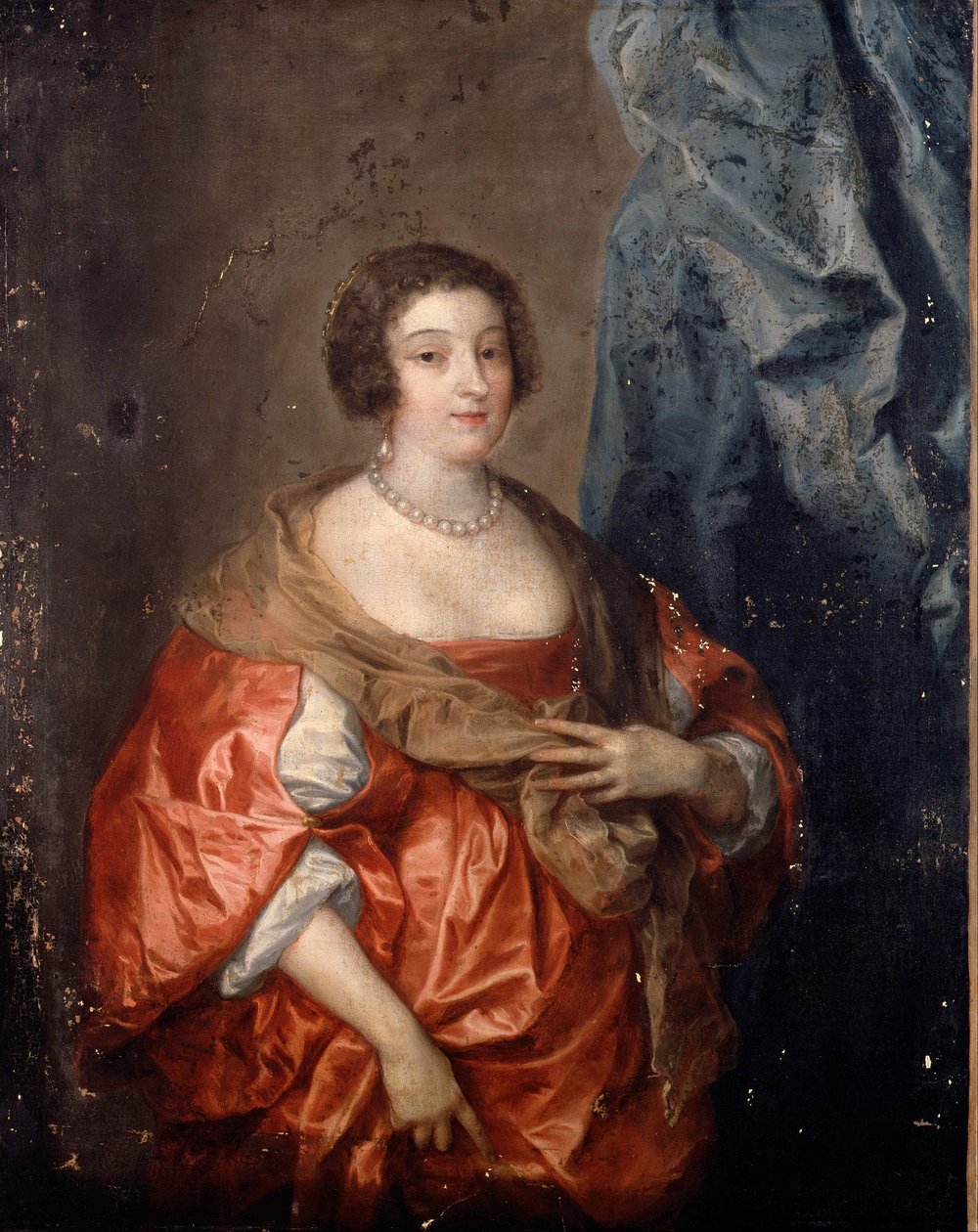 Bir Bayan Portresi by Anthony van Dyck