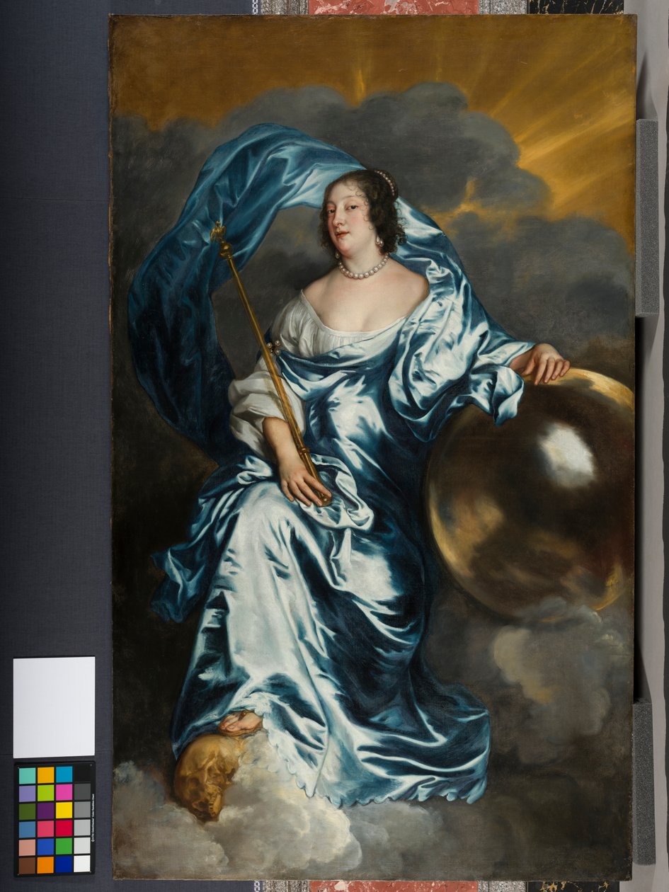 Rachel de Ruvigny, Southampton Kontesi “Fortune” olarak, c.1638 by Anthony van Dyck