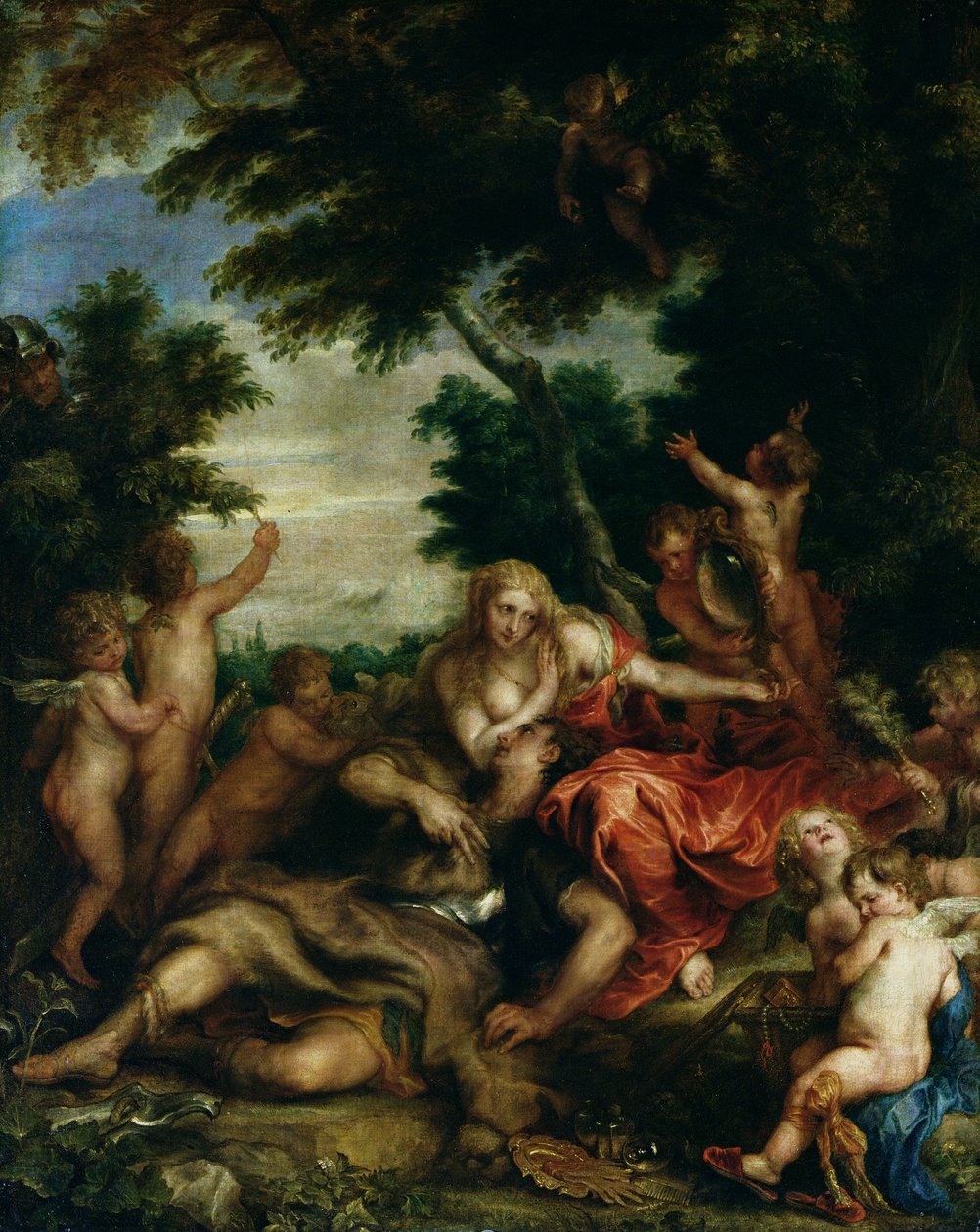 Rinaldo ve Armida, by Anthony van Dyck