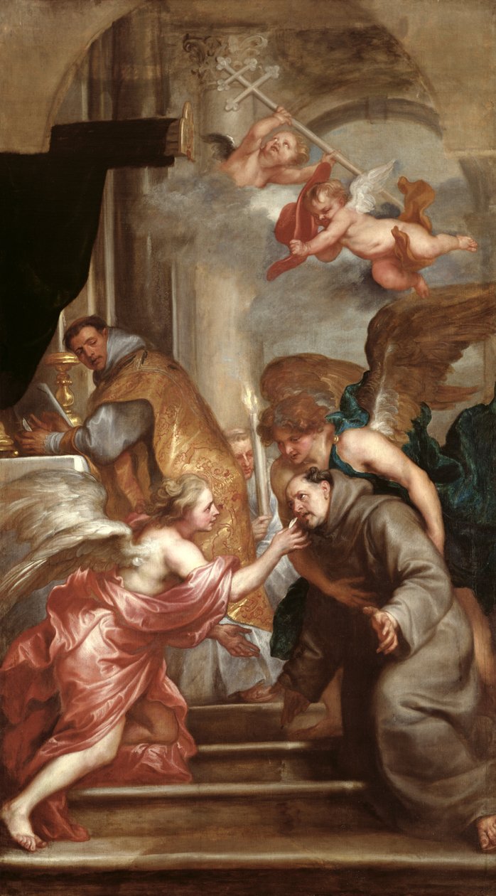 Aziz Bonaventure Cemaati (1221-74) by Anthony van Dyck