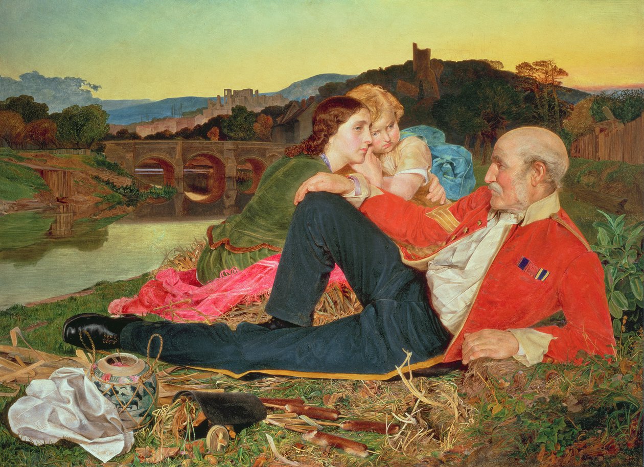 Sonbahar, 1860 by Anthony Frederick Augustus Sandys