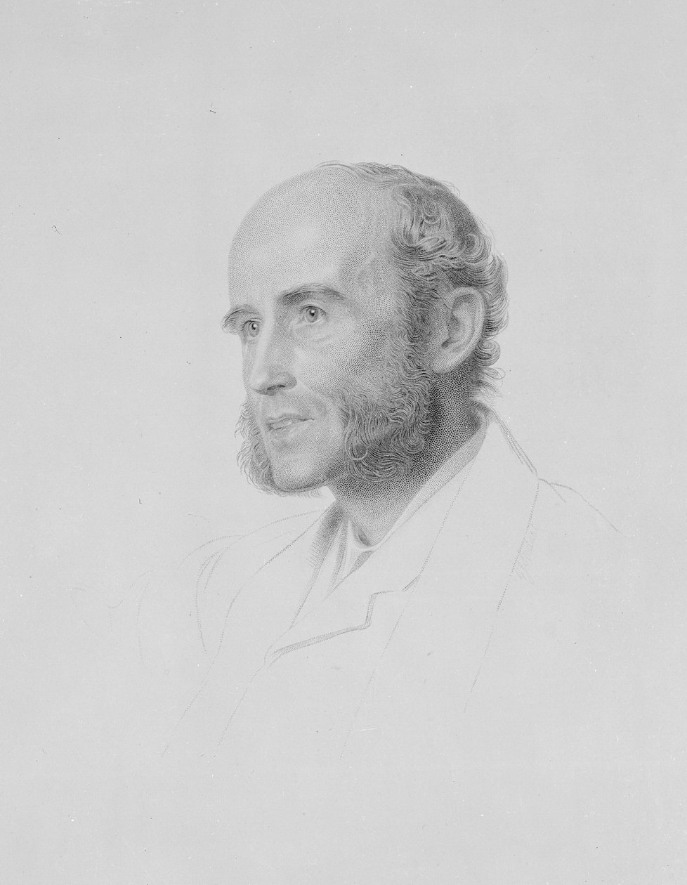 John Richard Green, George J. Stodart tarafından oyulmuş by Anthony Frederick Augustus Sandys