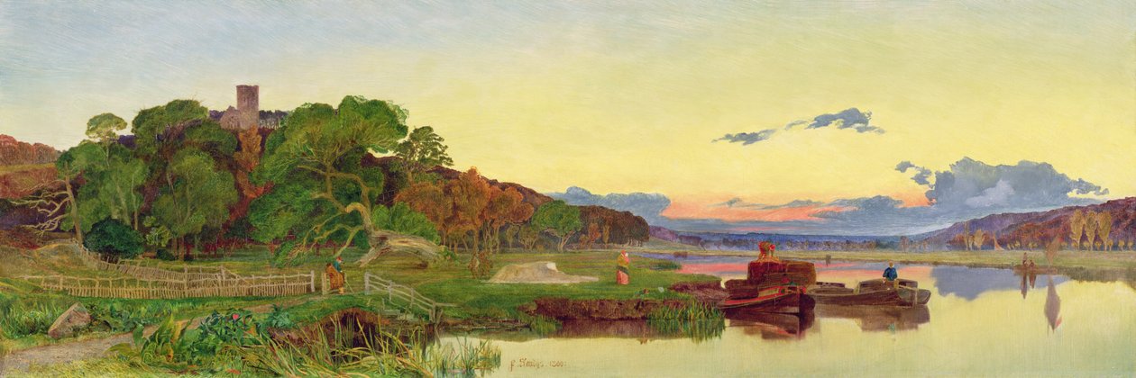 Whitlingham, Norfolk, 1860 by Anthony Frederick Augustus Sandys