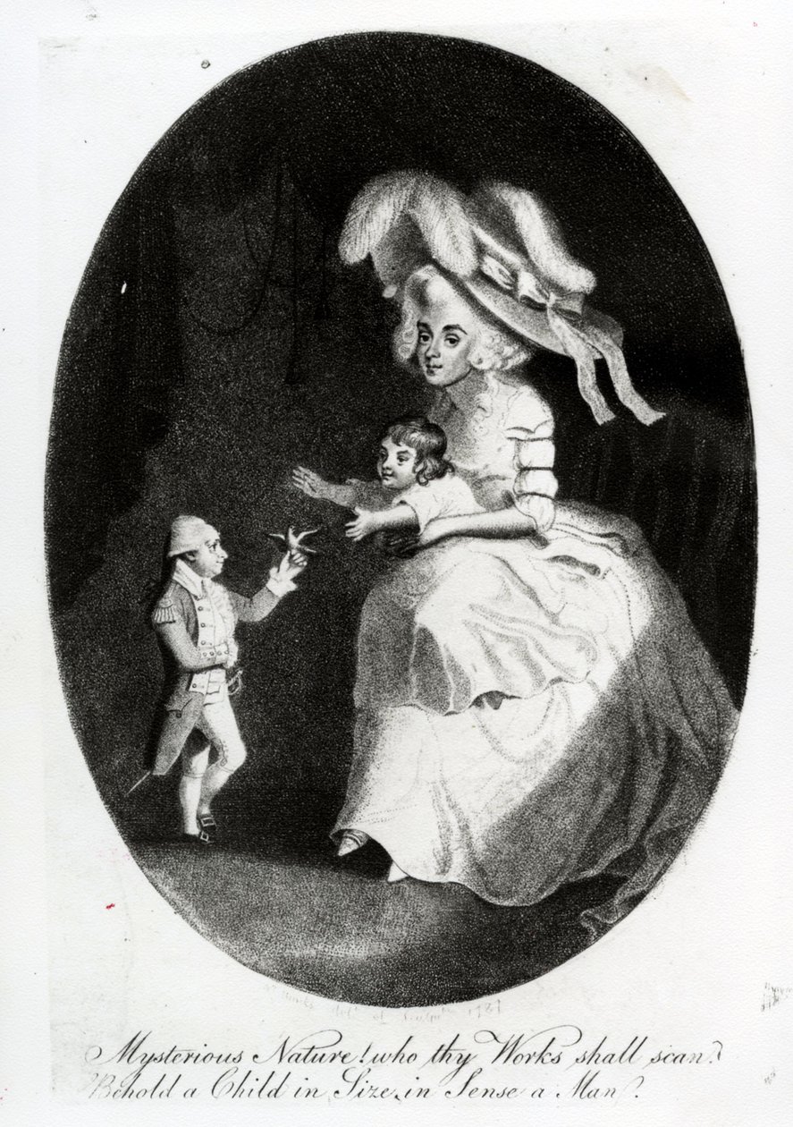 Küçük Kont Boruwlaski, 1788 by Anthony van Assen