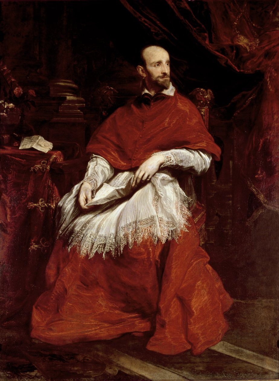 Kardinal Guido Bentivoglio (1579-1644) by Anthony van Dyck