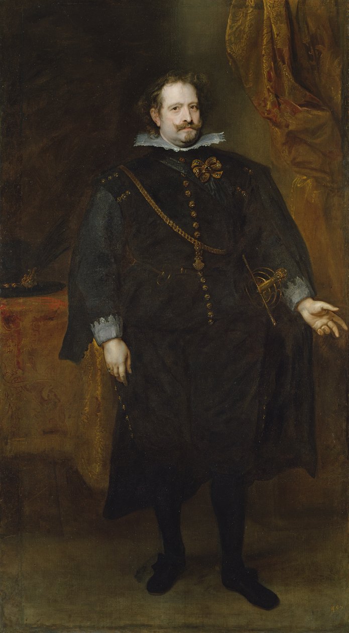 Diego Felipe de Guzman, Leganes Markisi, c.1634 by Anthony van Dyck