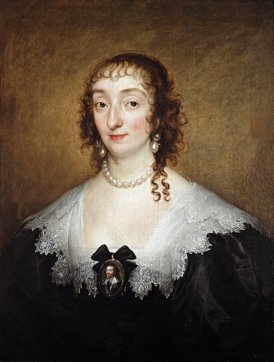 Katherine Manners, Buckingham Düşesi, c.1633 by Anthony van Dyck