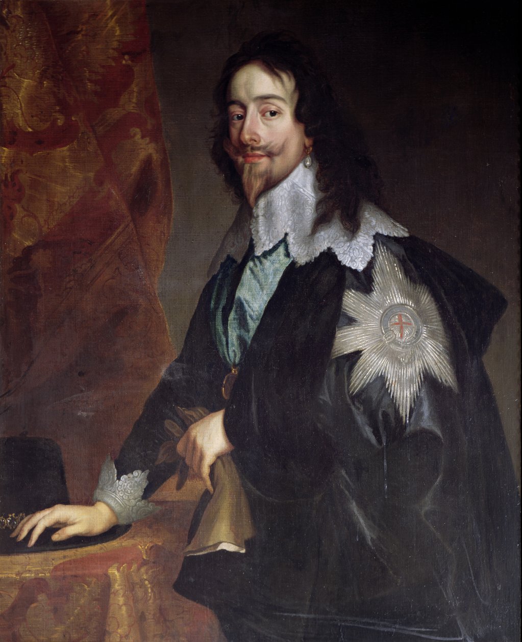 Kral I. Charles (1600-49) by Anthony van Dyck