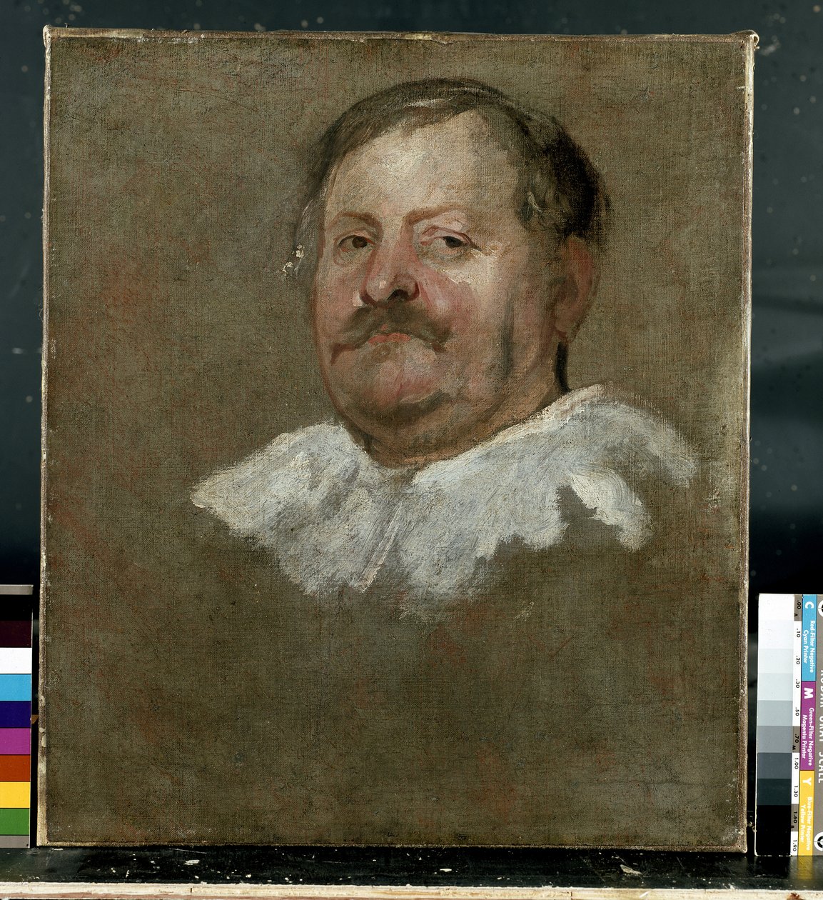 Düşen Yakalı Bir Adamın Portresi by Anthony van Dyck