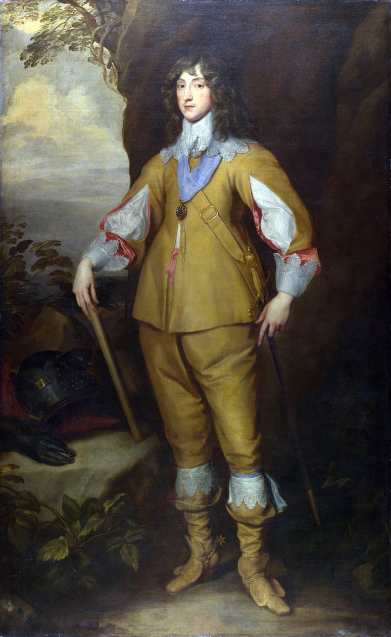 Prens Charles Louis, Palatine Kontu by Anthony van Dyck
