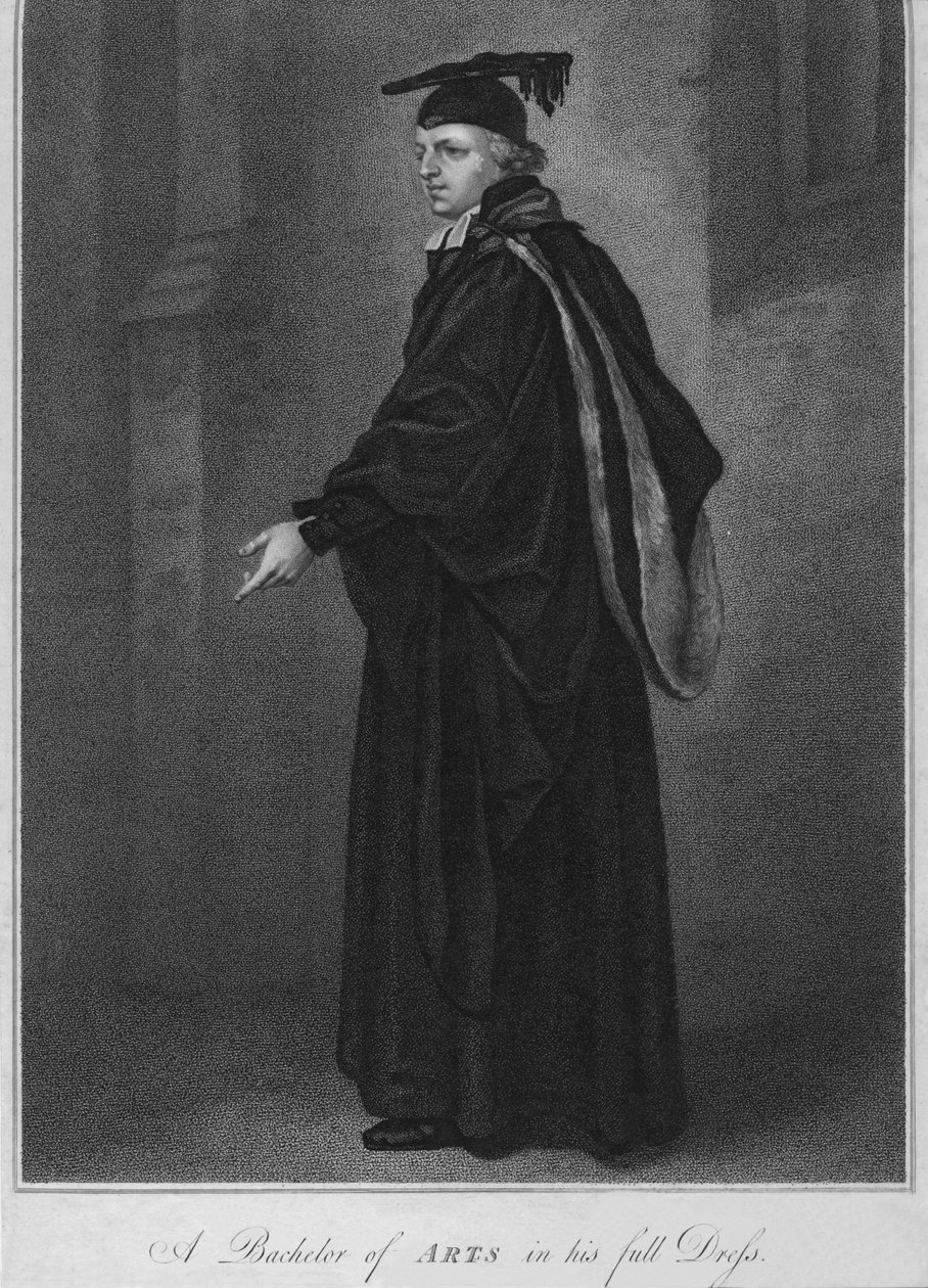 Tam Elbisesiyle Sanat Lisansı, 1796. by Anthony Cardon