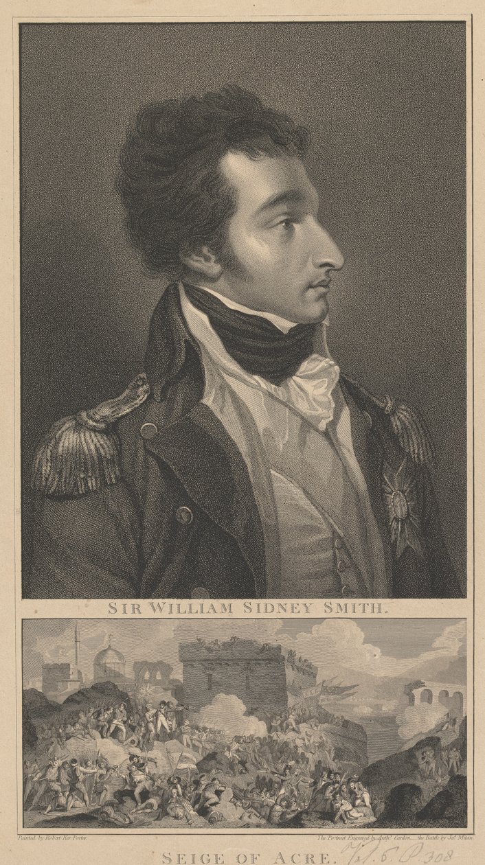 Amiral William Sidney Smith ve Acre Kuşatması by Anthony Cardon