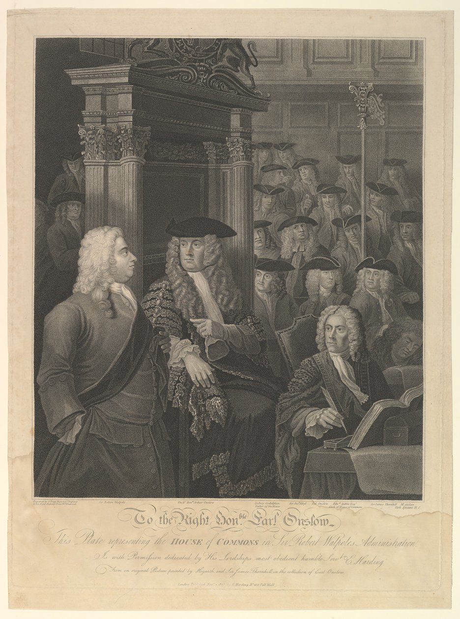 Avam Kamarası - Sir Robert Walpole