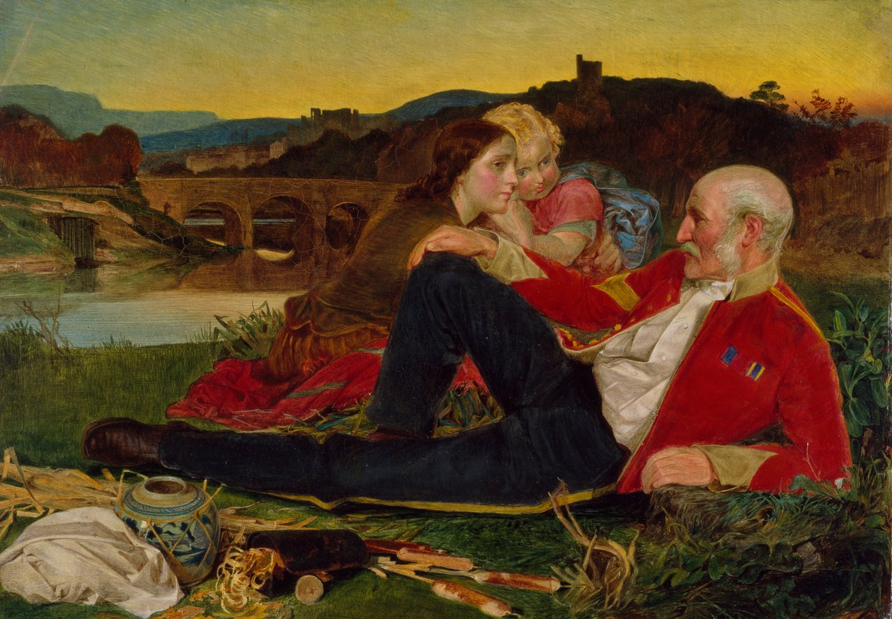 Sonbahar, c.1860-62 by Anthony Frederick Augustus Sandys