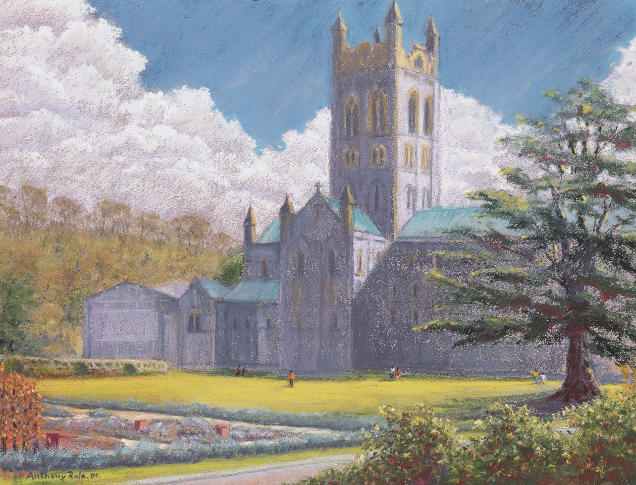 Erken Bahar, Buckfast Manastırı, 2001 by Anthony Rule