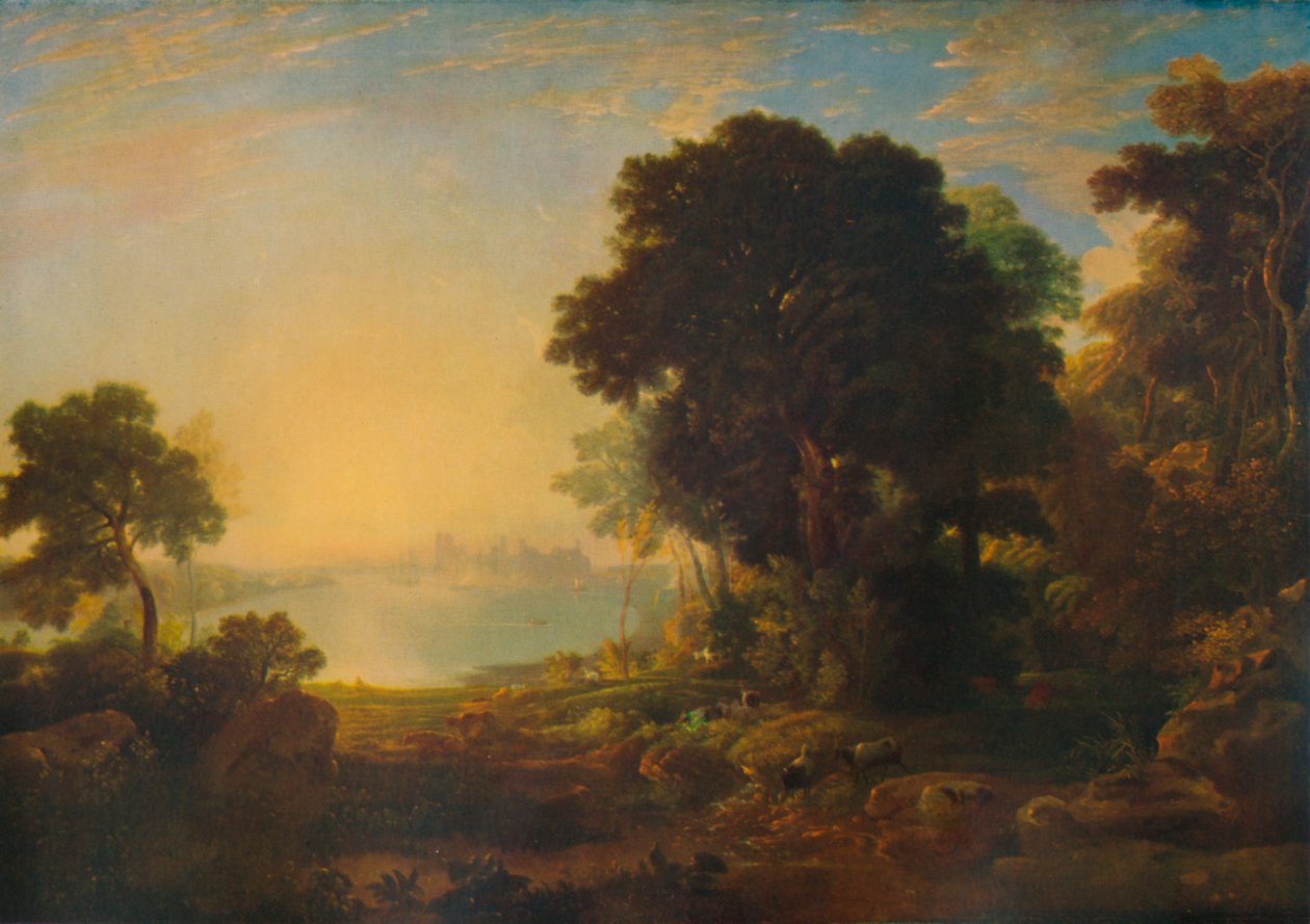 Carnarvon Kalesi, c1815-1819, 1935 by Anthony Vandyke Copley Fielding