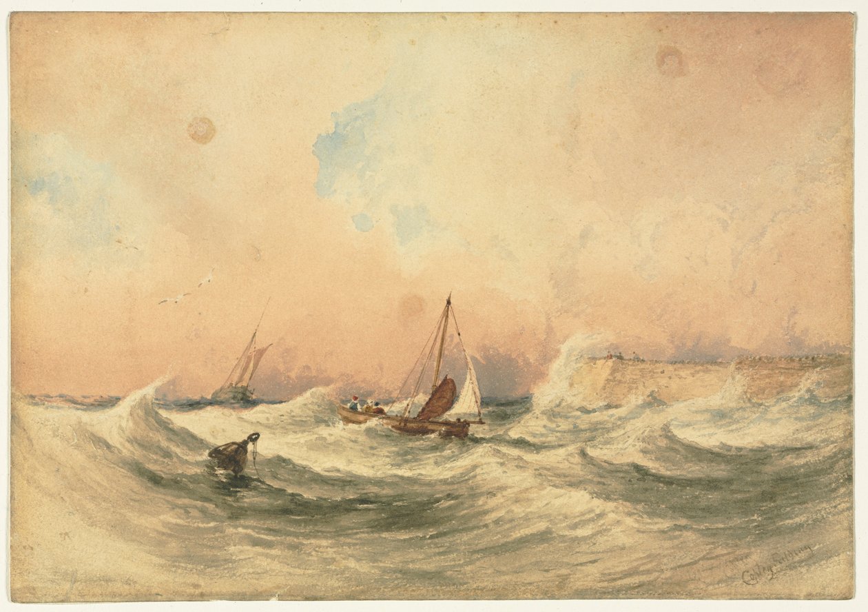 Deniz. by Anthony Vandyke Copley Fielding