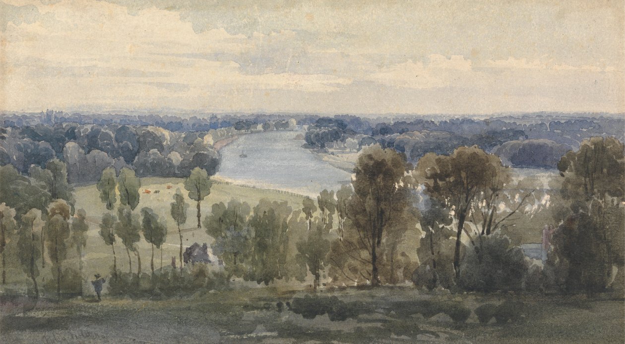 Richmond Tepesi by Anthony Vandyke Copley Fielding