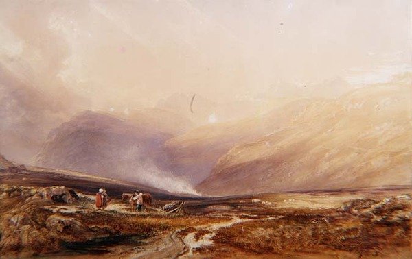 kardan adam by Anthony Vandyke Copley Fielding
