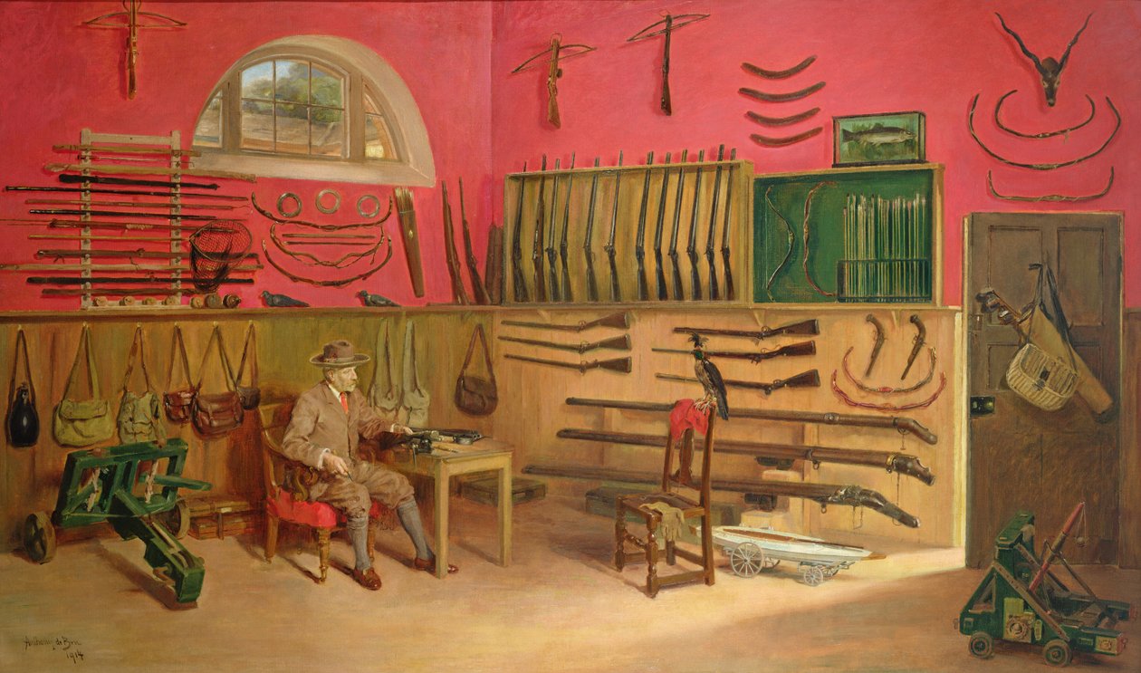 Sir Ralph Payne Gallwey, Thirkleby Hall