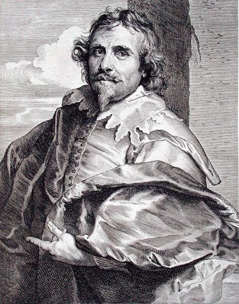 Daniel Mytens (c.1590-c.1647), Paulus Pontius (1603-58) tarafından oyulmuş (gravür) by Anthony van (after) Dyck