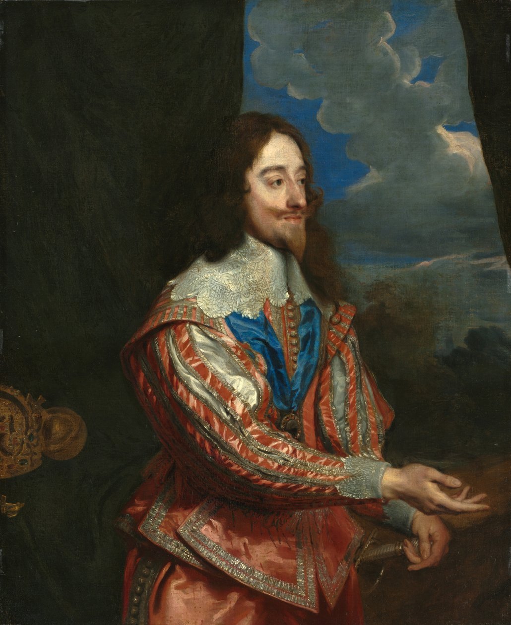 I. Charles'ın Portresi (1600-1649) by Anthony van (after) Dyck