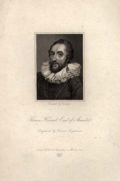 Francis Engleheart tarafından oyulmuş Thomas Howard, Arundel Kontu (1585-1646), by Anthony van (after) Dyck