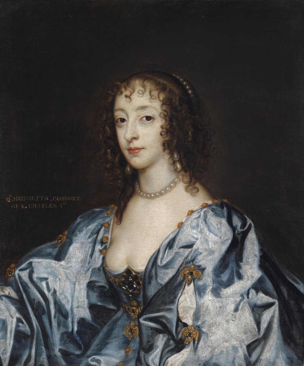 Henriette Marie de France - Fransa Kraliçesi Henrietta Maria