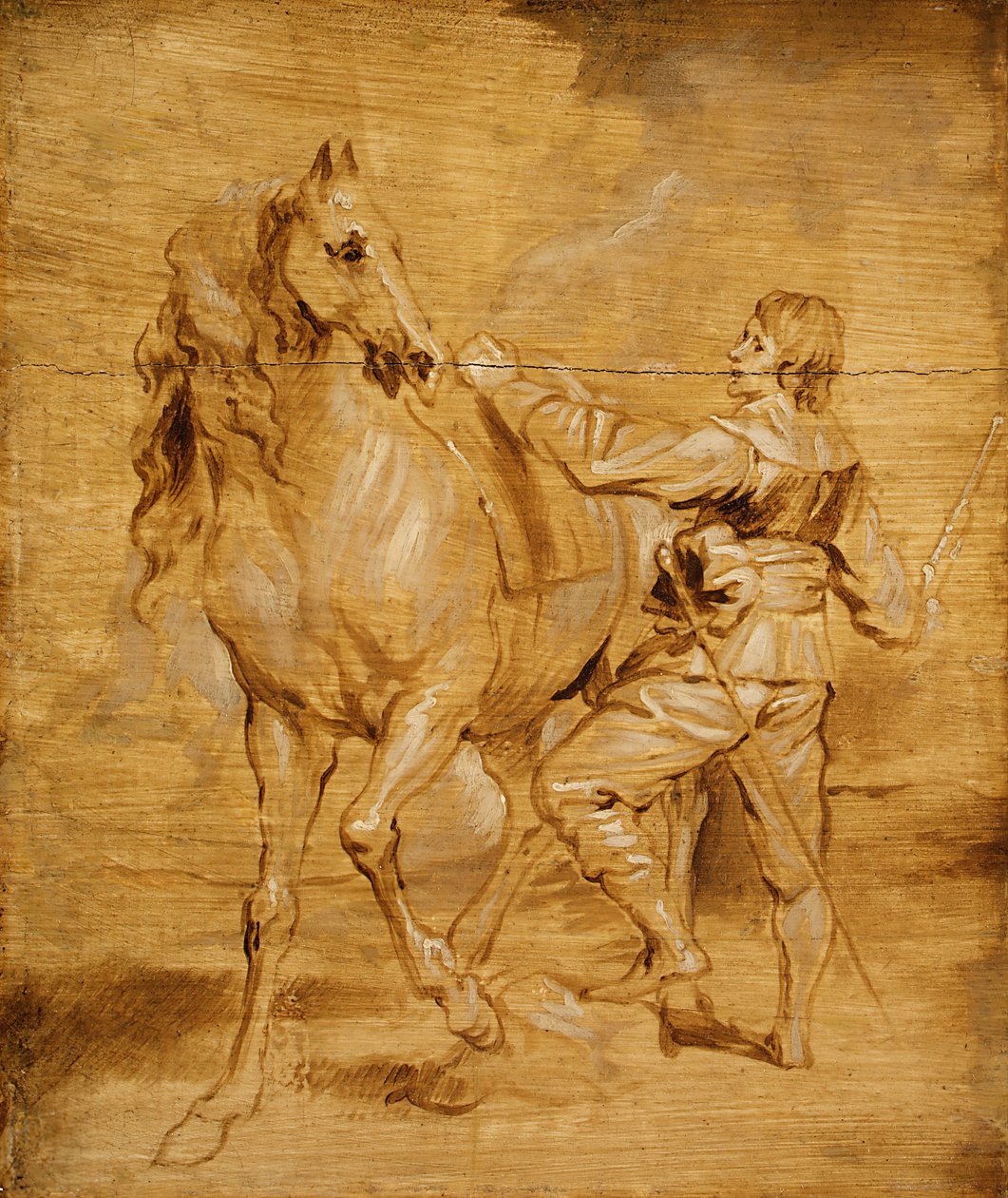 At Binen Bir Adam, yak. 1630. by Anthony van Dyck
