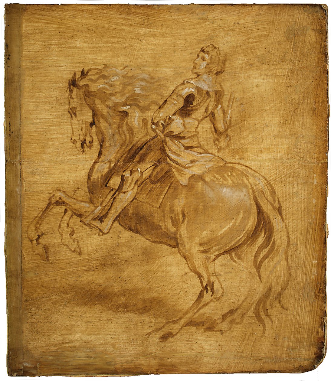 Ata Binen Bir Adam, ca. 1630. by Anthony van Dyck