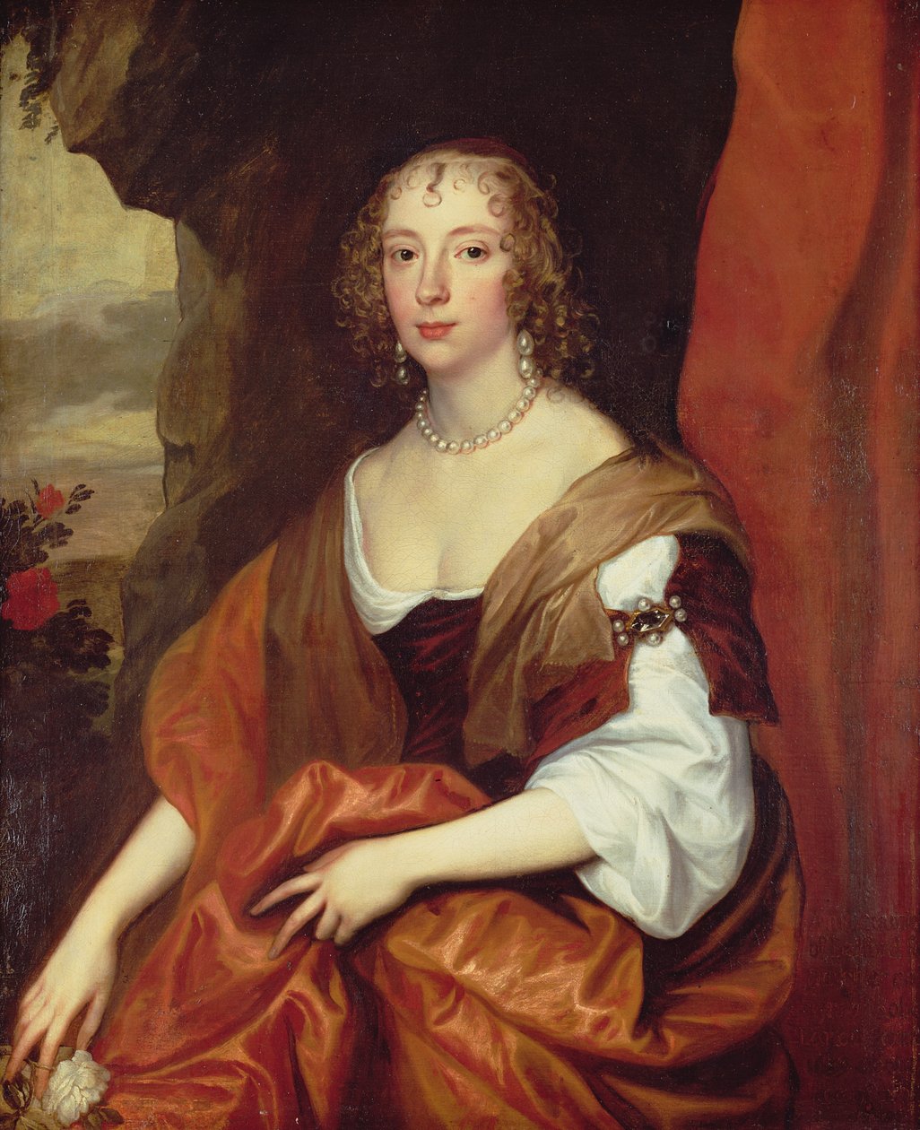 Anne Carr, Bedford Kontesi, 22 yaşında, by Anthony van Dyck