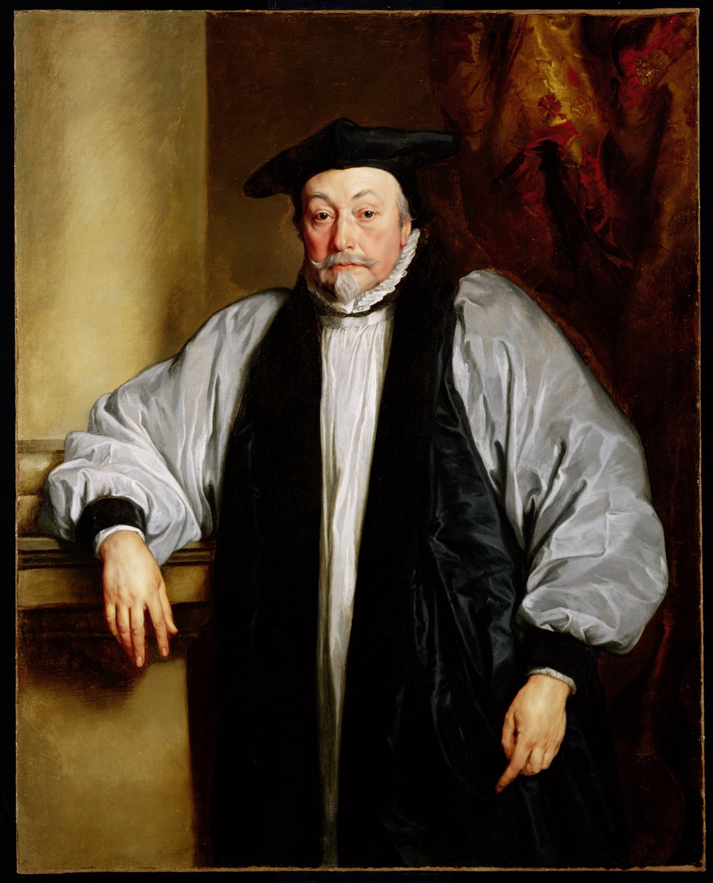 Başpiskopos Laud (1573-1645) c.1635-37 (ve detay 62514) by Anthony van Dyck