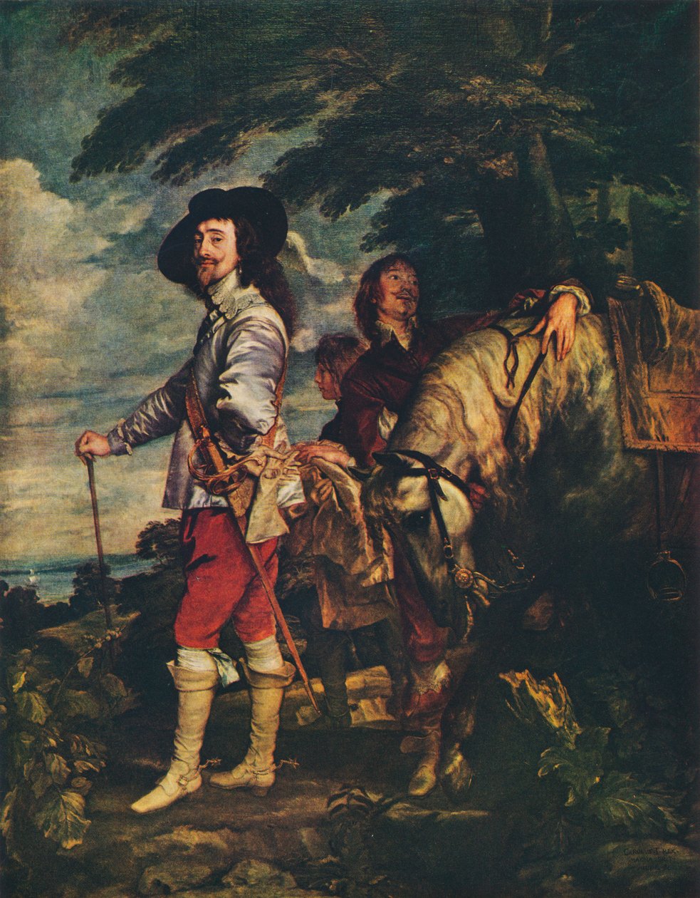 Avda Charles I, c1635 by Anthony van Dyck