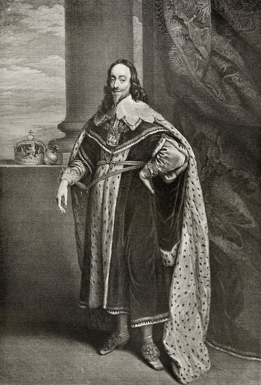 Charles I, Sir Robert Stange tarafından oyulmuş, Alfred Whitman