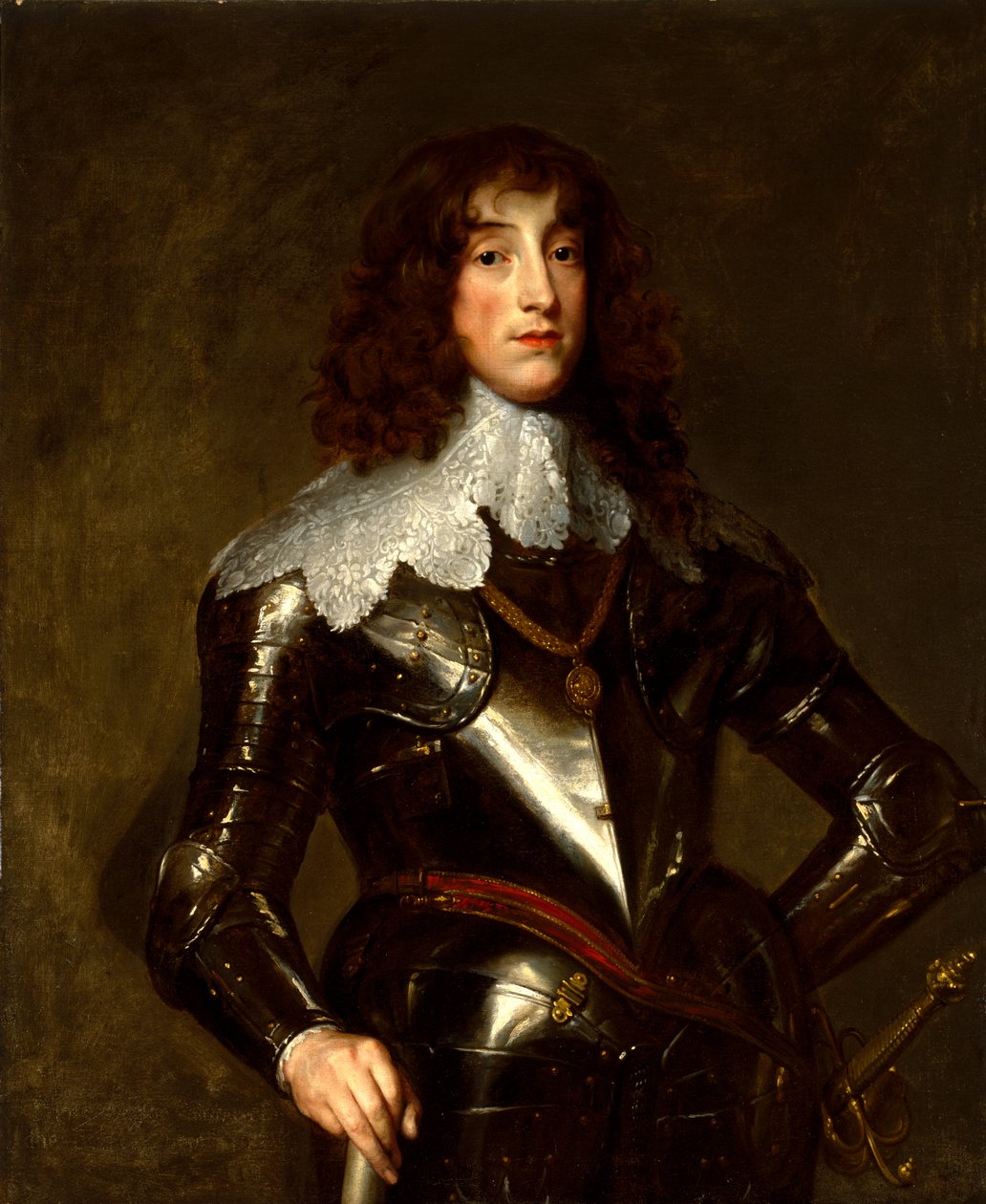 Charles Louis, Seçmen Palatine, 1637 by Anthony van Dyck