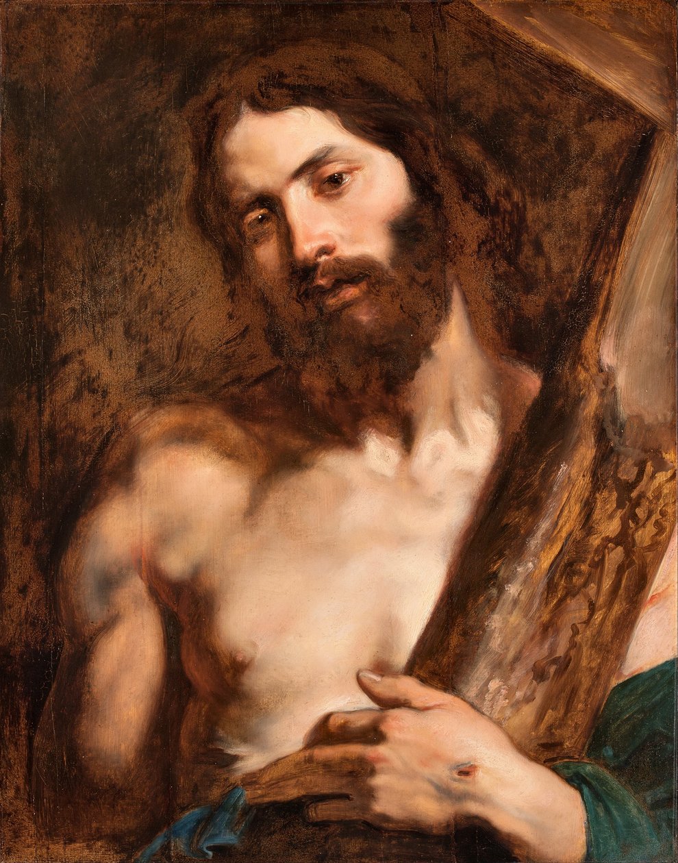 Haç Taşıyan İsa, 17. yüzyılın ilk üçte biri. by Anthony van Dyck