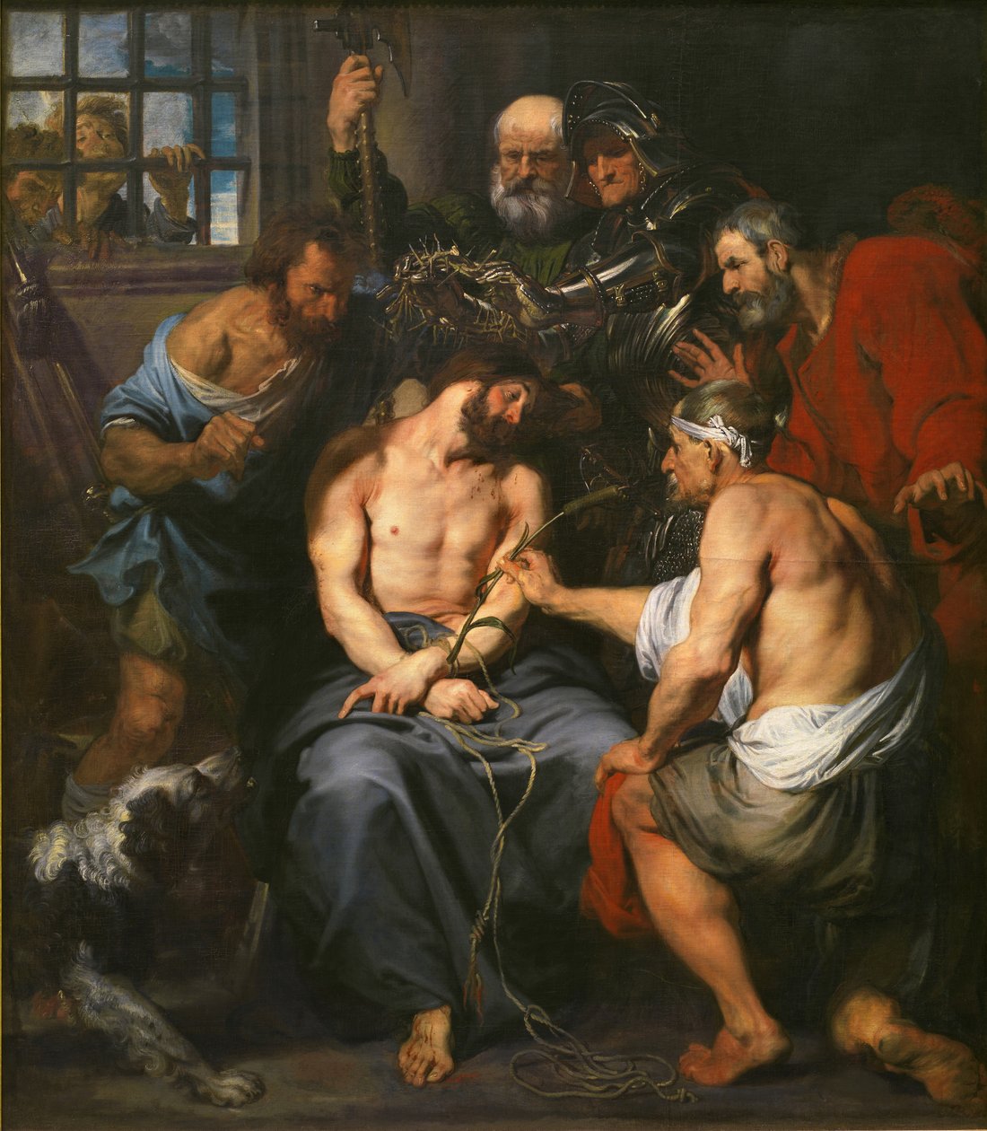 Dikenlerle Taçlandırılan İsa by Anthony van Dyck