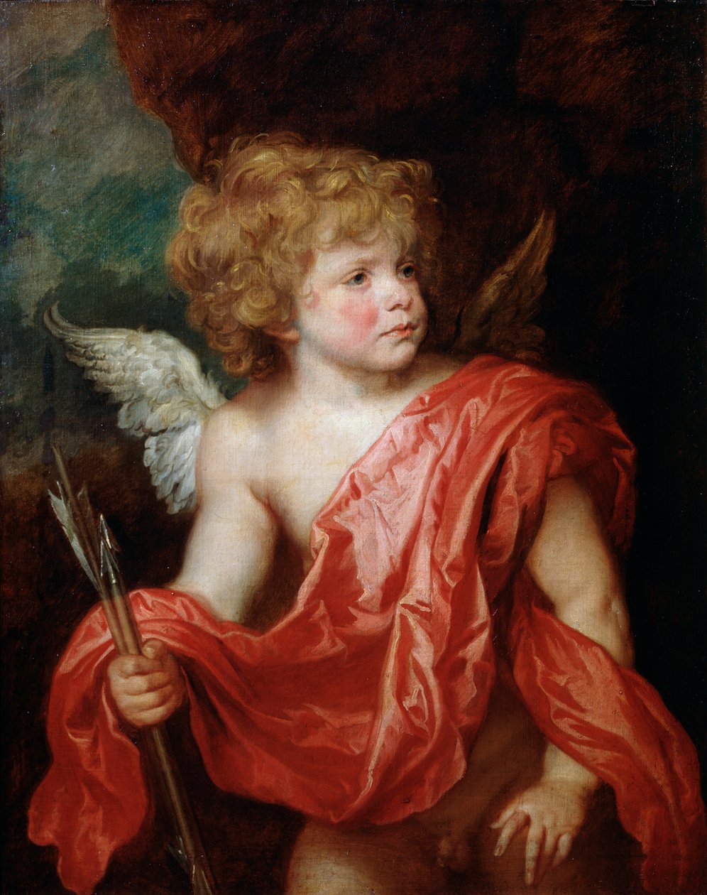 Aşk tanrısı, 17. yüzyılın başlarında by Anthony van Dyck