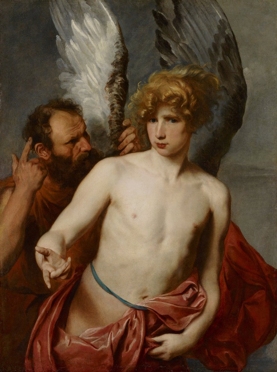 Daedalus ve İkarus, 1615 ve 1620 Arası by Anthony van Dyck