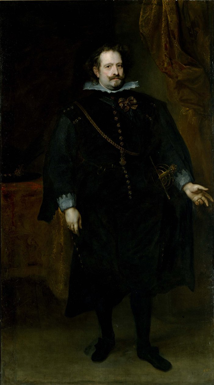 Diego Felipe de Guzmán, Leganés Markisi, yaklaşık 1634 by Anthony van Dyck