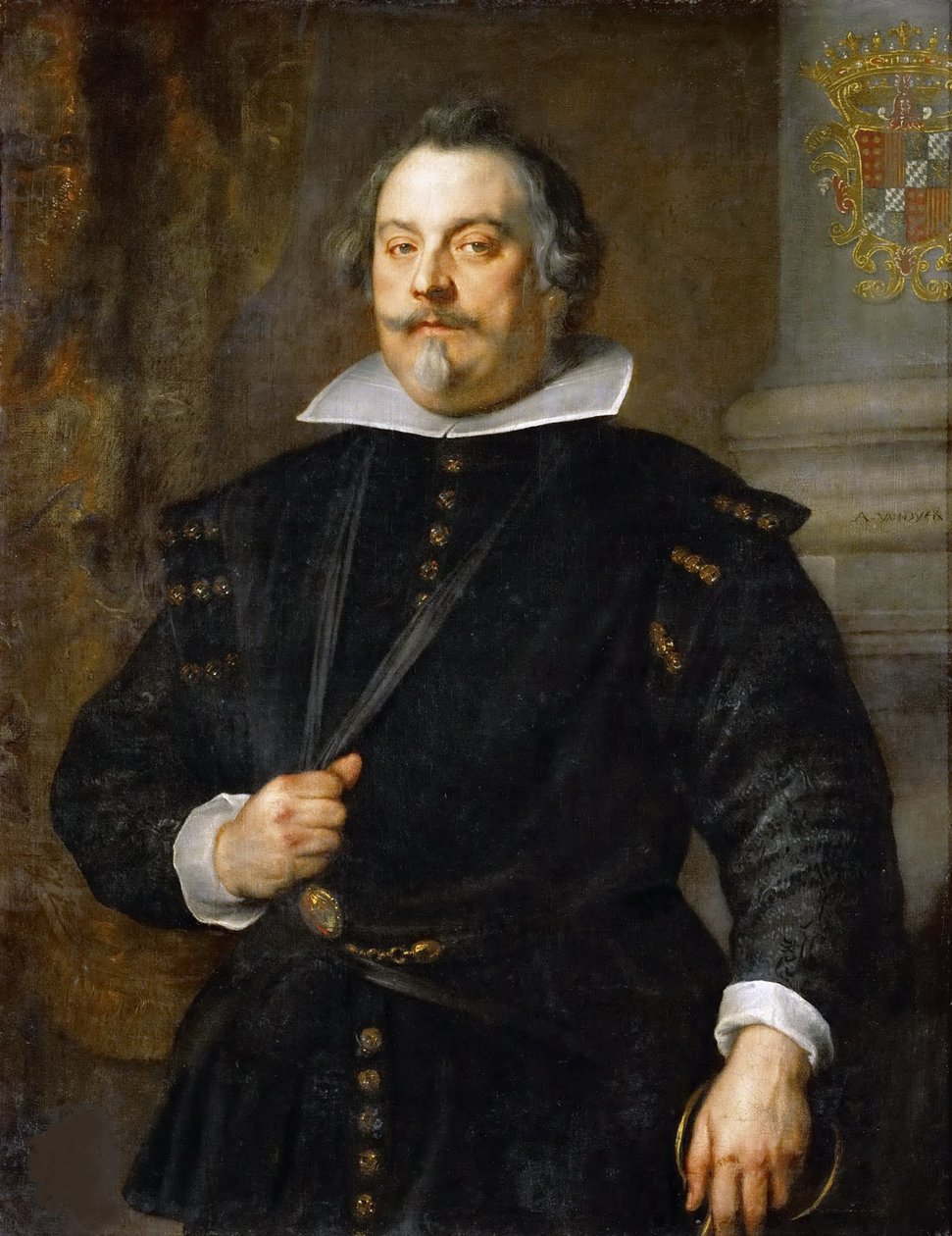 Francisco de Moncada, Aytona Markisi, yaklaşık 1634. by Anthony van Dyck