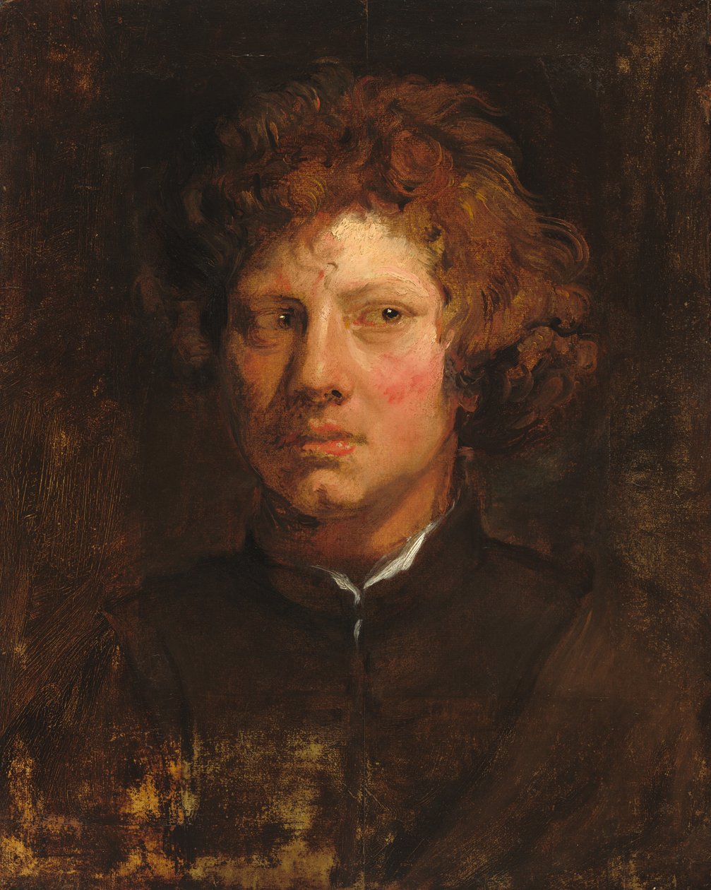 Bir Genç Adam Başkanı, c. 16171618. by Anthony van Dyck