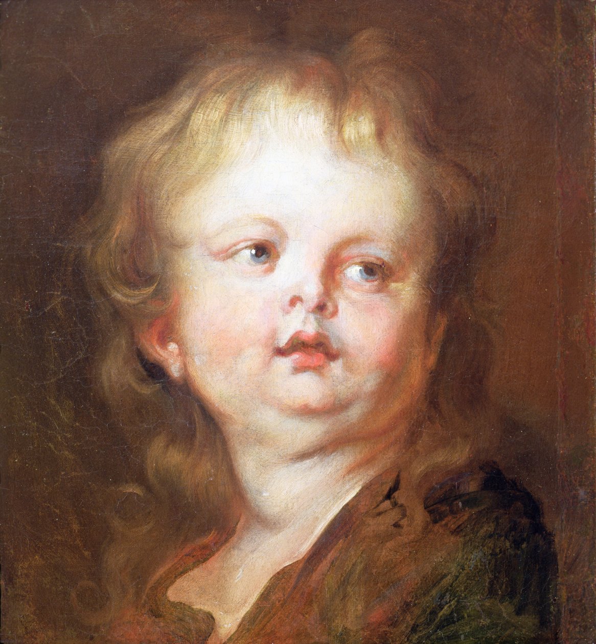 Bir çocuğun başı by Anthony van Dyck