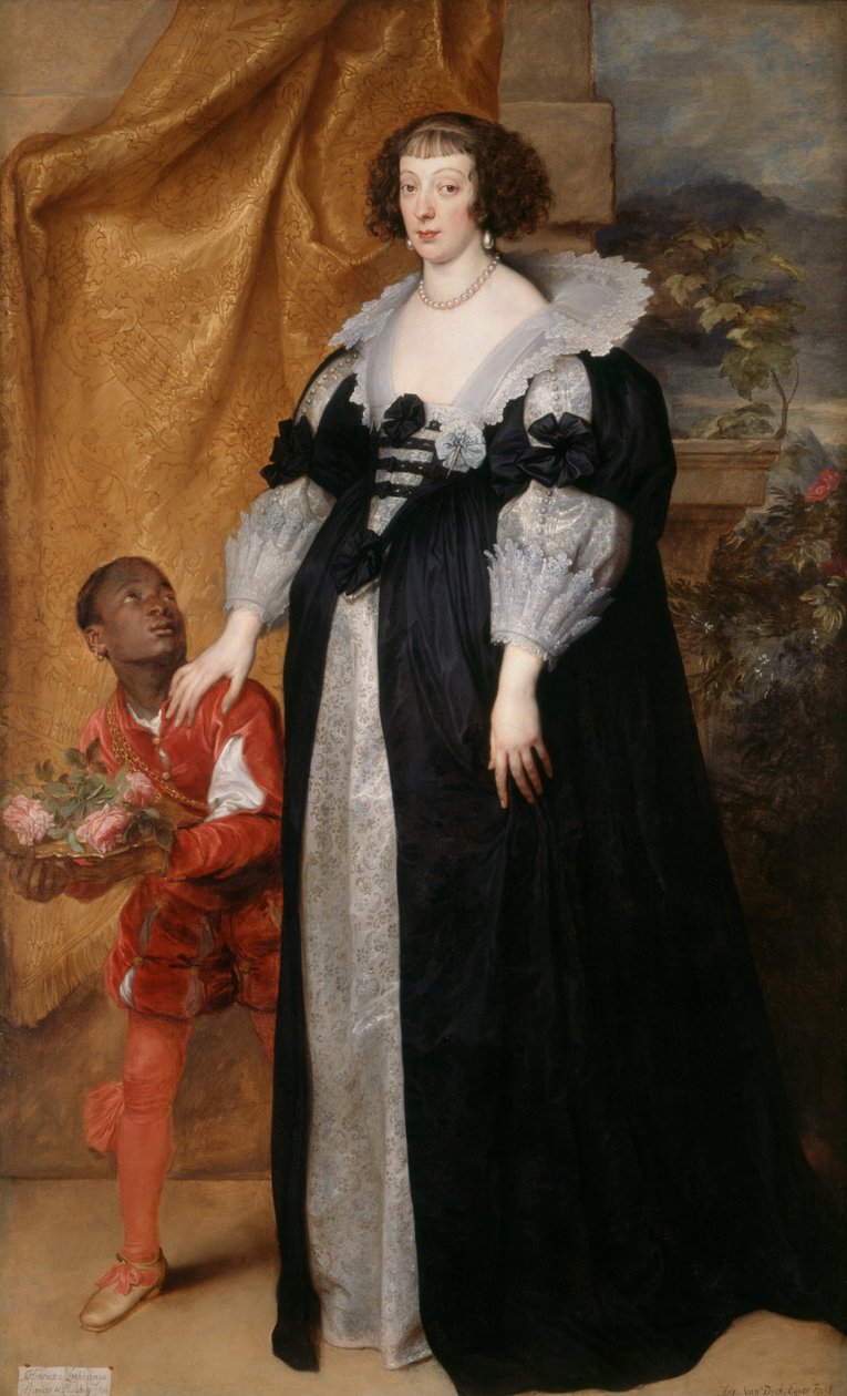 Lorraine'li Henrietta by Anthony van Dyck