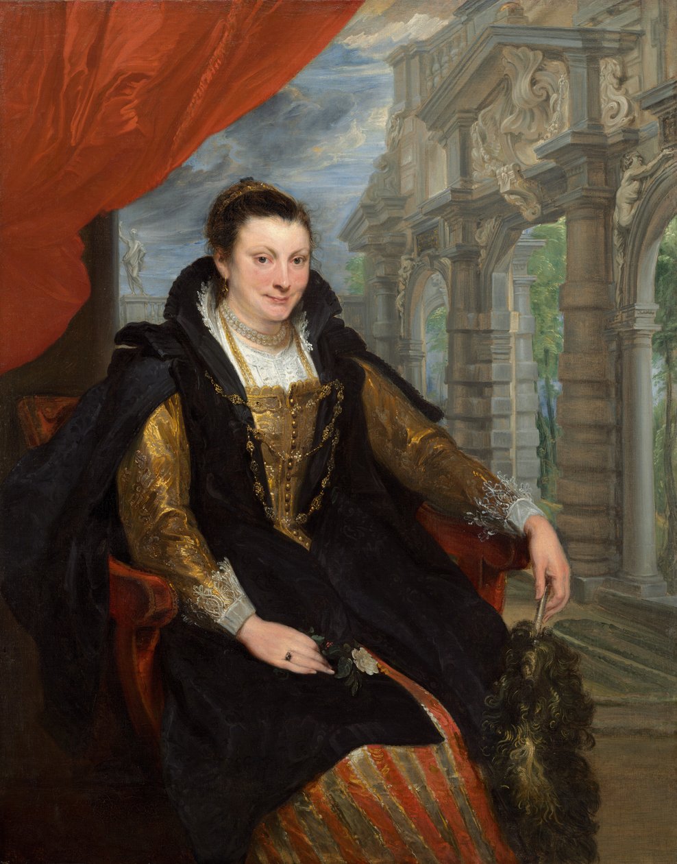 Isabella Brant, 1621. by Anthony van Dyck