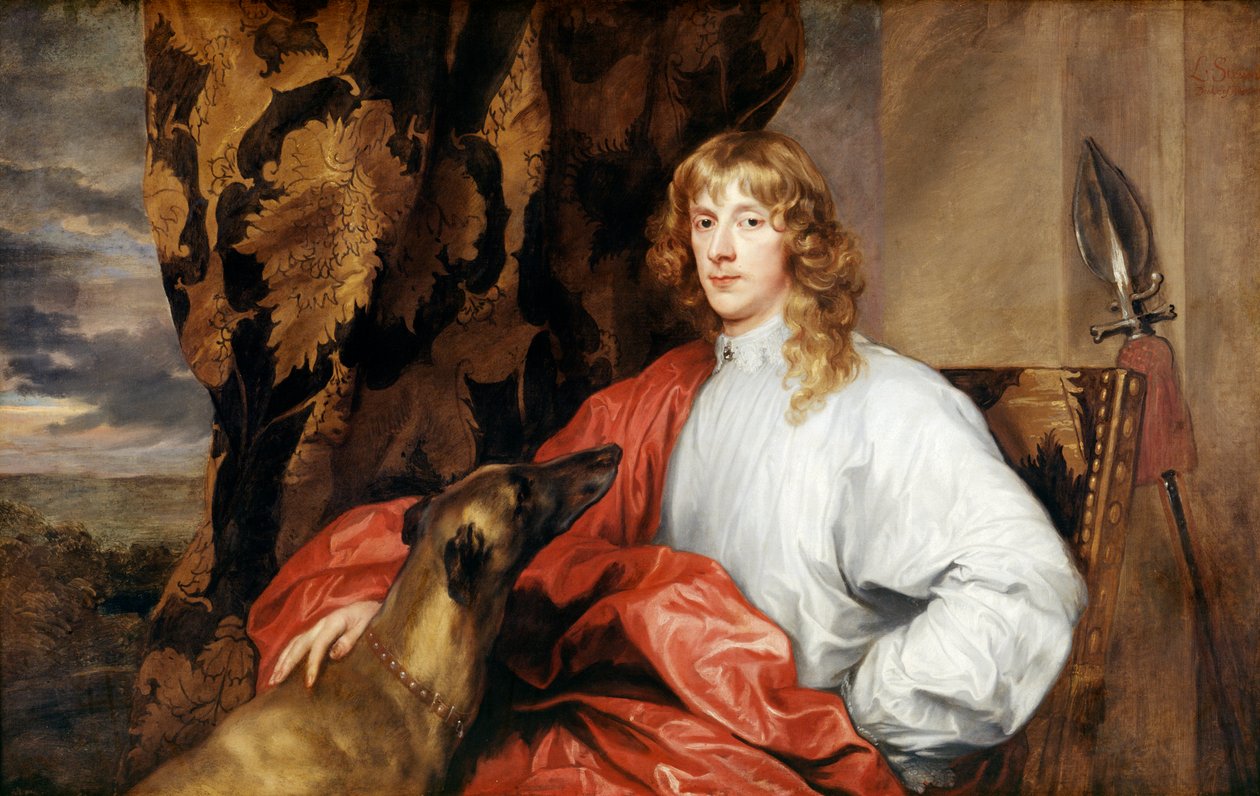 James Stuart, Duke of Richmond ve Lennox, c.1636 (tuval üzerine yağlı boya) by Anthony van Dyck